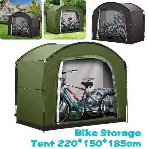 Outdoor bike storage shed tent - bike,