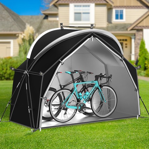 Outdoor bike shed - shed, tent