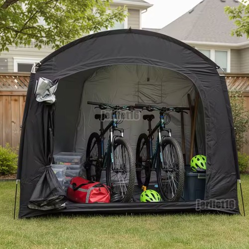 Waterproof bike storage shed - bike,
