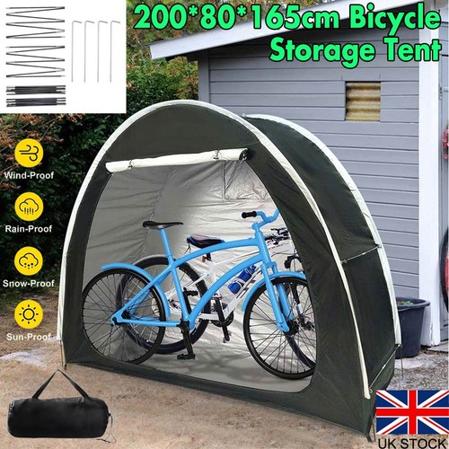 Outdoor bike storage shed - outdoor,