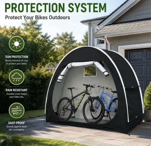 Bike cover storage heavy - bike,